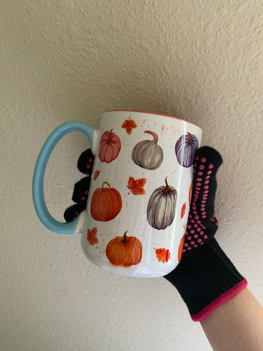 Pumpkin coffee mug
