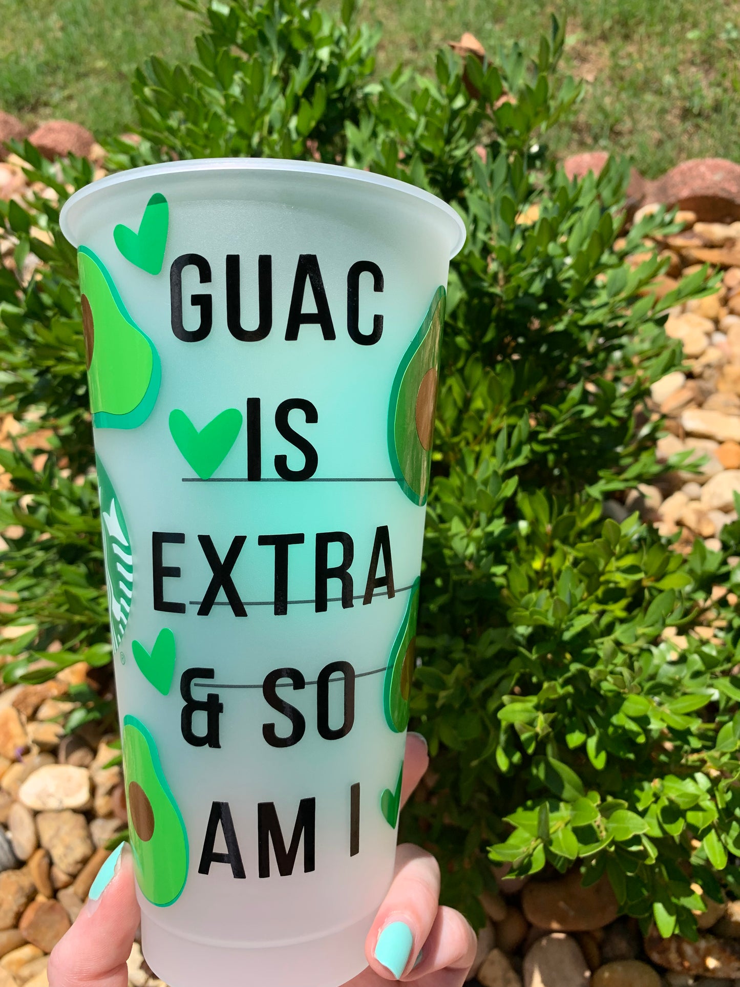 Guacamole 24 oz Reusable cup