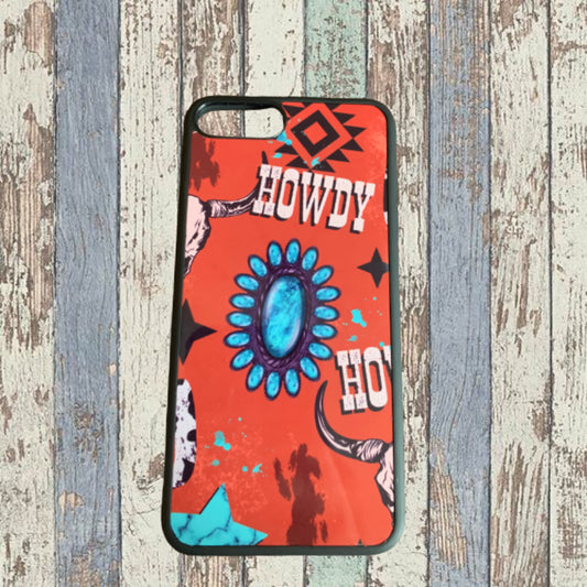 Howdy phone case