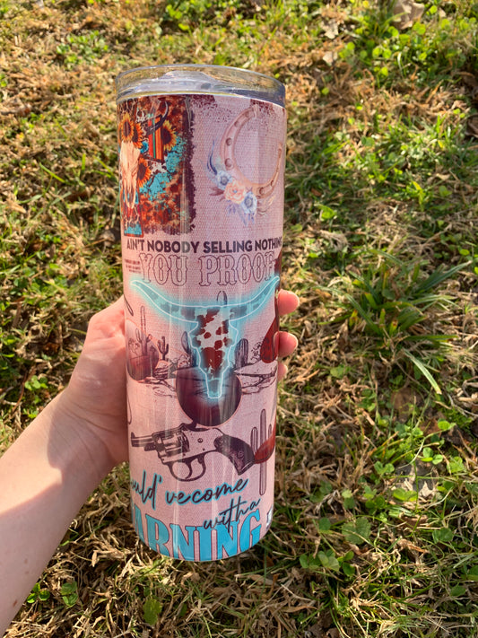 Country music tumbler