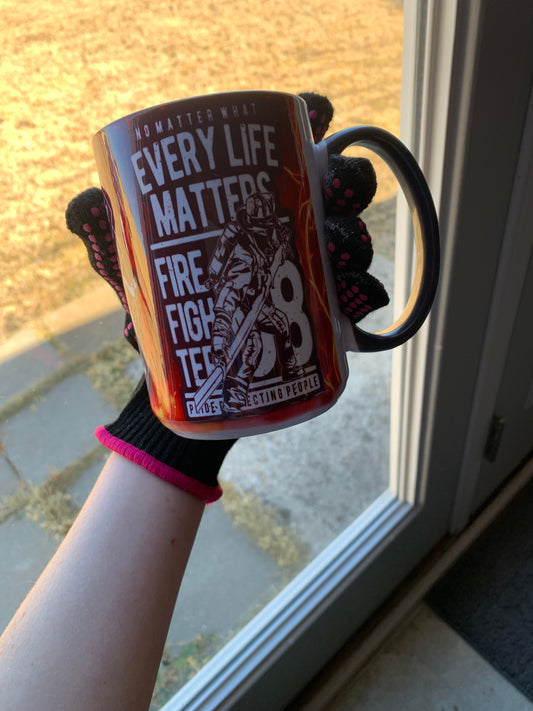 Fire fighter coffee mug