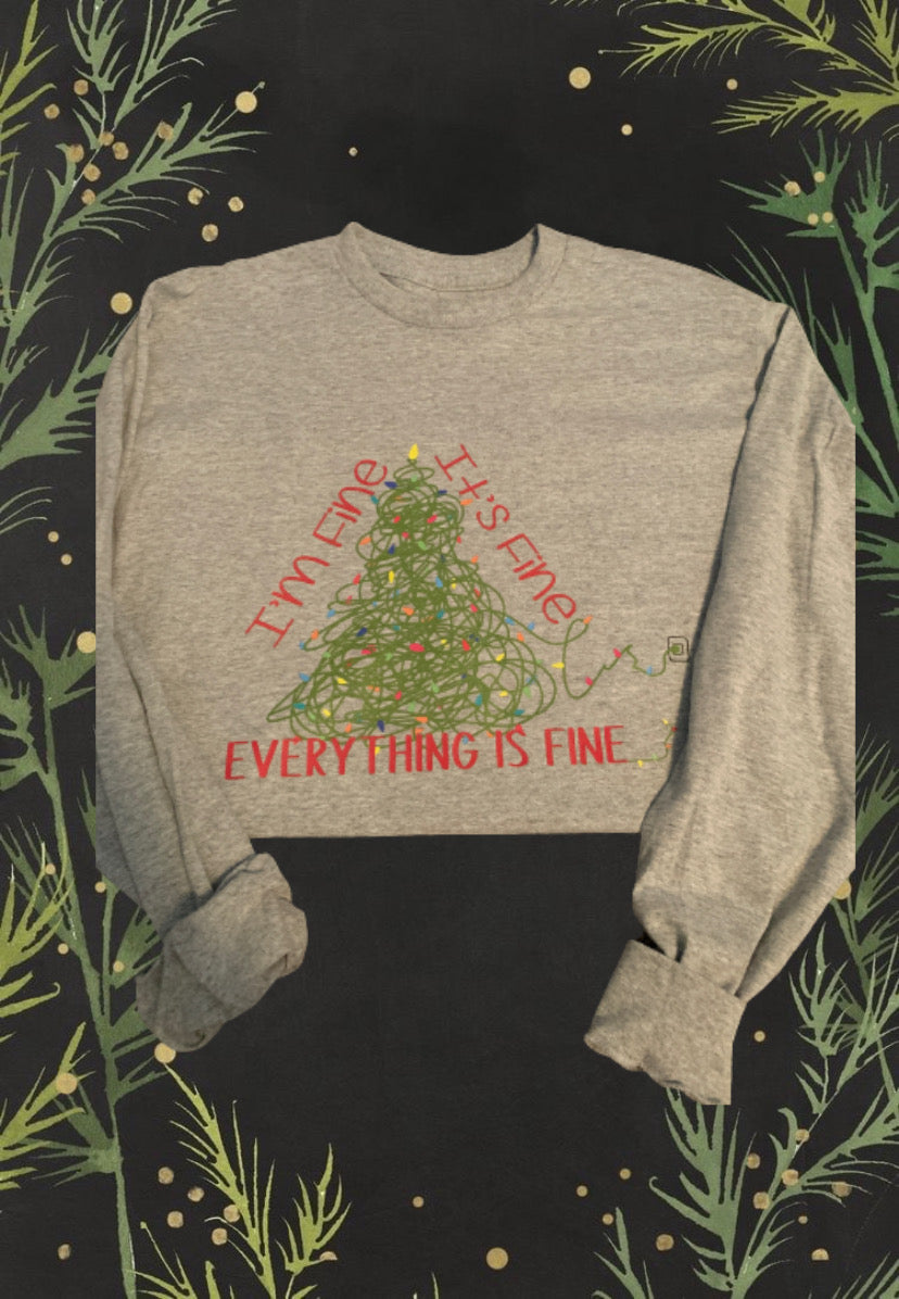 I’m fine long sleeve shirt